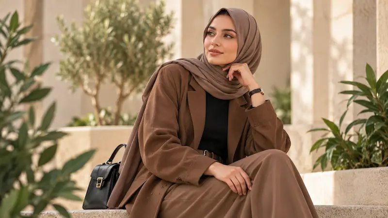 إطلالات زمرده كاجوال